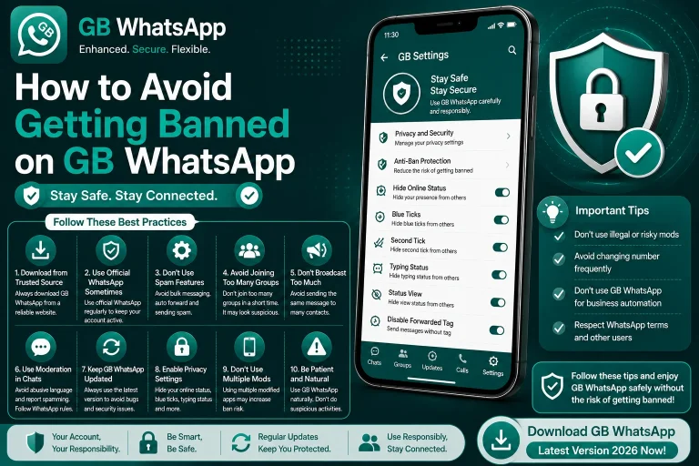 Avoid Getting Banned on GB WhatsApp
