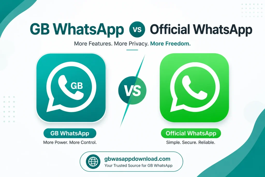 GB WhatsApp vs Official WhatsApp