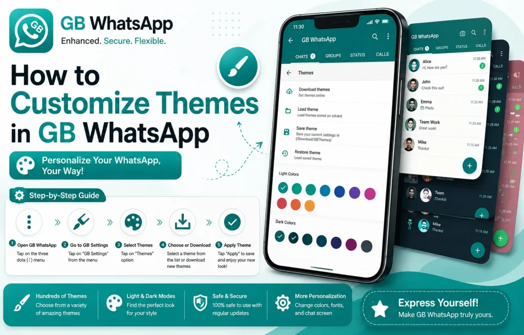 Themes in GB WhatsApp